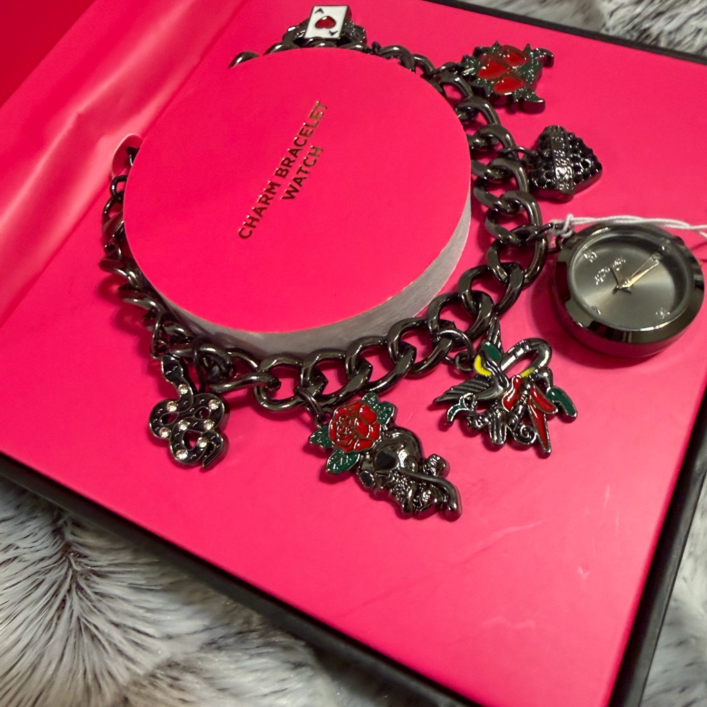 Ed Hardy Charm Watch Bracelet